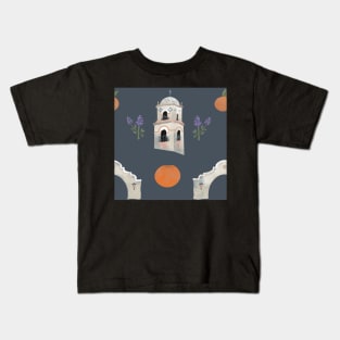 Ojai Valley Lavender and Oranges Kids T-Shirt